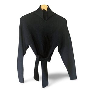 Wilfred wool Black Turtleneck Sweater Size Xs